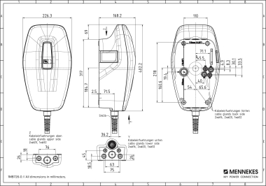 Mennekes Wallbox AMTRON 4You 310PVBundle 
