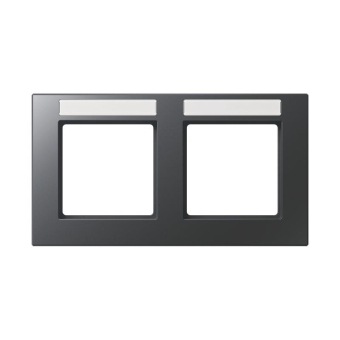 Jung Rahmen 2fach Schriftf AC5820BFNAANM 