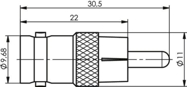 TEGA ADAPTER BNC-CINCH (F-M) J01008B0838 