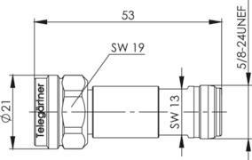 TG N-Dämpfungsglied 20dB,    J01026A0021 