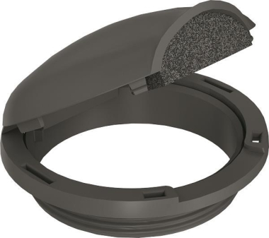 OBO SH80 9011 Geräteschutzhaube PA 