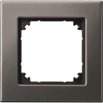 Merten M-PLAN-Metallrahmen 1fach  475114 