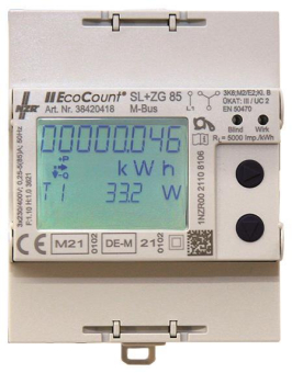 EcoCount SL+ ZG 5//1A M-Bus, Lieferung+B 