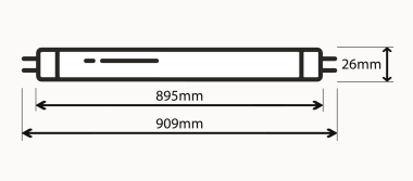 BAIL TL 55W G13 26x895 Germicidal 143608 