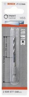 Bosch HSS 1Spiralbohrer       2608577048 