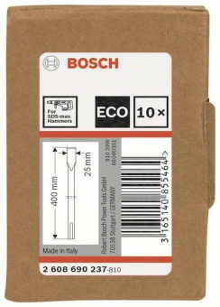 Bosch 10Flachmeißel m.SDS-max 2608690237 