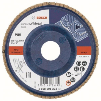 Bosch Fächerschleifscheibe    2608601272 