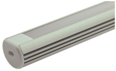 S&H Al Profil 1000x18x15,8mm opale 39112 