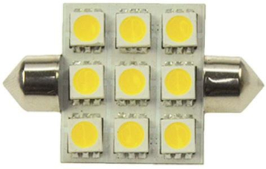 S&H LED-Soffitte 9SMD Ø24mmx42mm   34698 