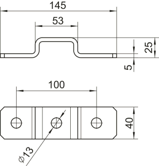 OBO GMS 3 O 4121 FT Omegabügel m.3 