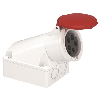 Schneider Wandsteckdose 32A 3p+N+E 83121 