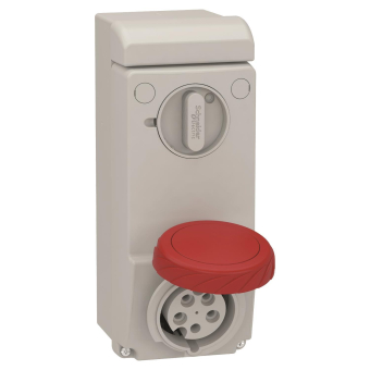 Schneider Wandsteckdose verriegelt 83086 