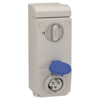 Schneider Wandsteckdose verriegelt 83031 