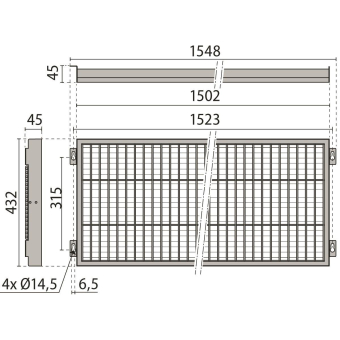 PIL GYM+ 3 145 S/EW 840 WH87     3100007 