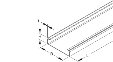 NIED GFK-Kabelrinne,           KP 50.100 