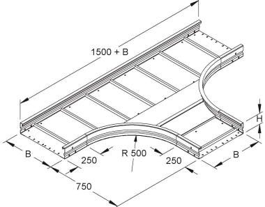 NIED T-Stück                WRTR 105.600 