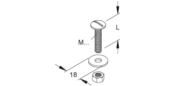 Niedax BKM6X30E4             BKM 6X30 E4 
