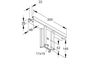 NIED Klemmkopfplatte parallel    KIDP 80 