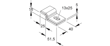 NIED Wandbefest.-Klammer           WWS10 