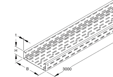 NIED Kabelrinne Inc.Verb.      RLC60.300 