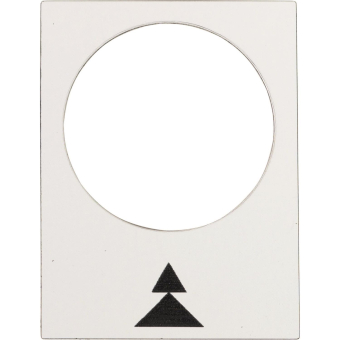GS Schild 30x40mm              ZB2BY4909 