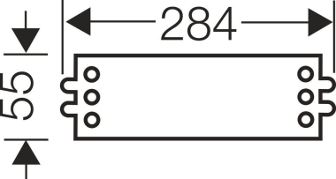 Hensel Montageplatte Stahlblech Mi MP 11 