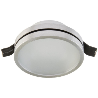 EVN Alu-EBleuchte rd starr Glas   658014 