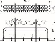 TG 19-Modulträger 1HE        H02025A0236 
