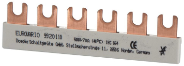 DOEP Sammelschiene 1ph.    EV-S G 1.6.70 
