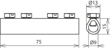 DEHN Verbindungsmuffe             385207 