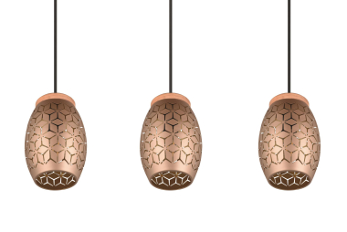 Trio PL BIDAR, 3xE27,          R31573065 