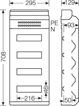 HENS Automaten-Gehäuse            KV4548 