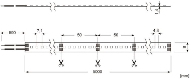 Radium LED   LED STRIP 2200 S 865/24V 5M 
