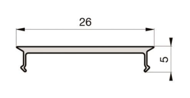 Radium COVER   COVER MEDIUM F 26/5/C2 3M 