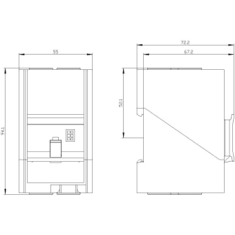 Siemens 3UF71021AA000 Stromerfassungs- 