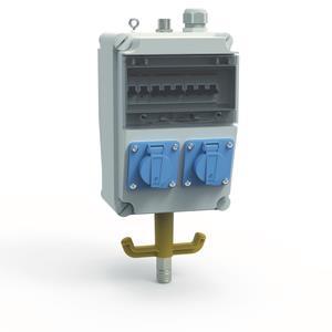 Bals Hängeverteiler IP44 2xSteck. 574420 