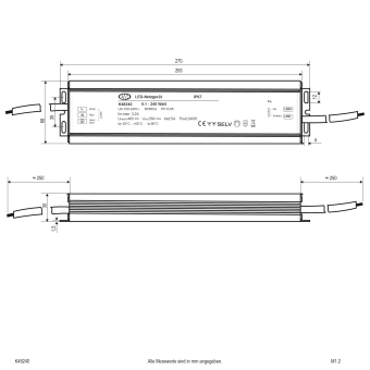 EVN Netzgerät 48V/DC -0,1-240W -  K48240 