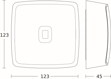 Steinel Präsenzmelder EO IP AP SW 091095 