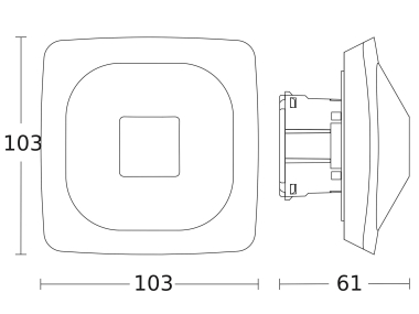Steinel HF 360-2 IP Präsenzmelder 086671 