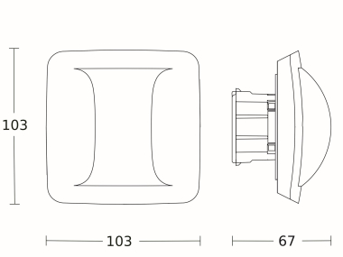 Steinel Hallway DALI-2 IPD        086398 