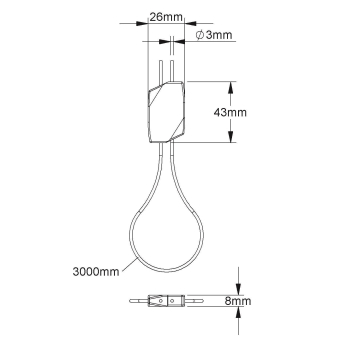 NIED Seil-Gripple-Set GAK-    GAK-3/3 E4 