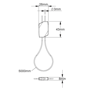 NIED Seil-Gripple-Set GAK-    GAK-3/5 E4 