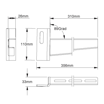 NIED Ausleger                 KTU 300 A5 