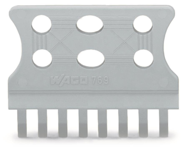 WAGO 769-414 Zugentlastungsplatte,grau 