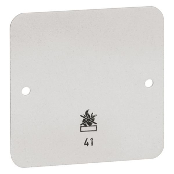 PEHA Bodenplatte 1-fach Standard      41 