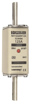 Mersen 1C165.000000 NH1 125A gG 690V 