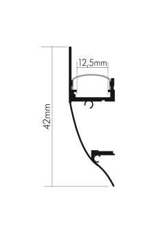 Nobile Alu Profil Aufbau 2    5011149906 