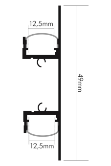Nobile Alu Profil Aufbau 1    5011149905 