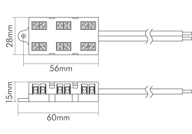 Nobile NV-Verteiler 6-fach    6968203006 