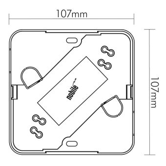 Nobile Aufbaugehäuse IP20     7500012016 